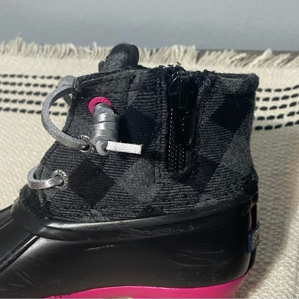 SPERRY TOP SLIDER / Saltwater Duck Boots Size 7